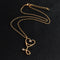 gold stethoscope necklace adjustable chain