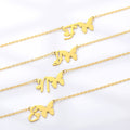 letter necklaces initial