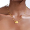 letter g necklace